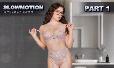 SlowMotion Leana Lovings In Your Room Part 1