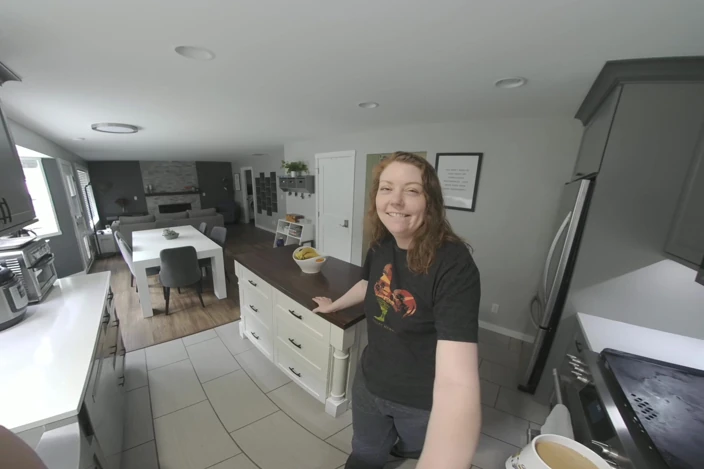 Coffee Time Kitchen Blowjob
