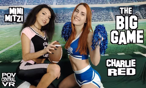 Charlie Red And Mini Mitzi The Big Game