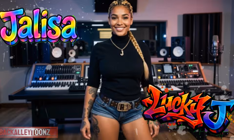 Petite Big Booty AI Rap Star Shows You Her Secret