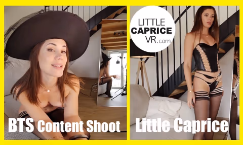 Little Caprice Behind The Scenes