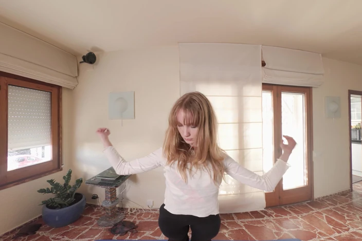 Ultimate Nude Yoga Class with Dana