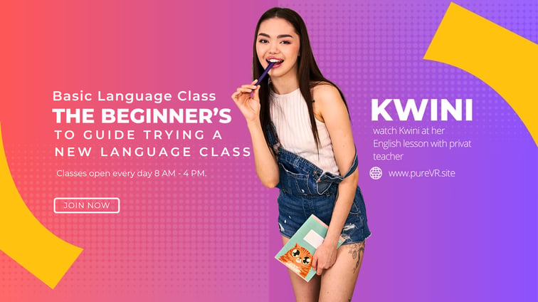 Innocent Tutoring Turns Tempting: Kwini Kim's English Lesson