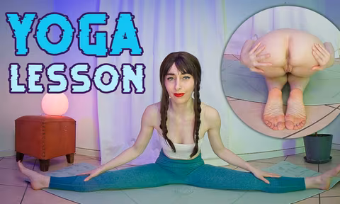 A Private Yoga Stretch For My Tight Pussy