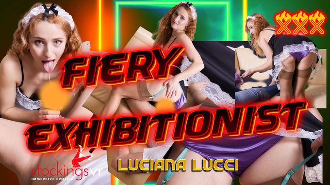Fiery Maid Exhibitionist - Luciana