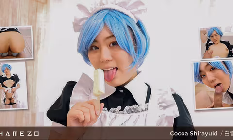 Cute Slutty Maid Cocoa Shirayuki Is So Happy To Be Bread